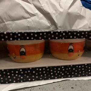 Magenta Johanna Parker Halloween candy corn cup kitchen set